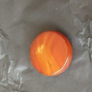 Red Agate Circle Crystal